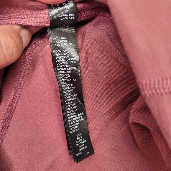 CORE 10 Women High-Waist Side-Pocket Yoga Comfort Legging Pink Size Large - Picture 7 of 12